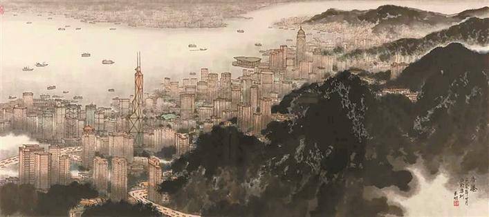 水墨《香港》以百万港币成交