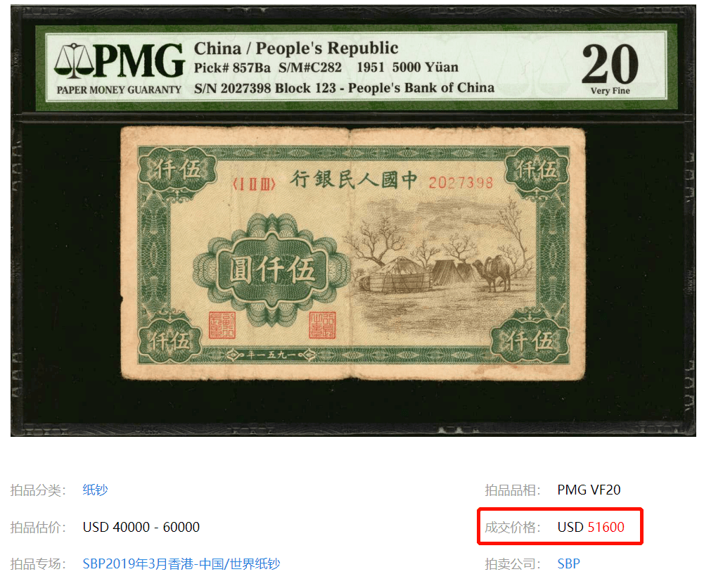 437万一张<strong></p>
<p>藏币价格</strong>！这张纸币价格涨疯了？
