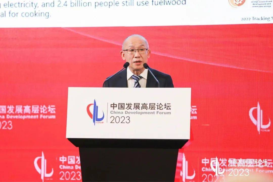中国发展高层论坛2023丨高世楫：发展可再生能源有利于改善全球能源供应和安全