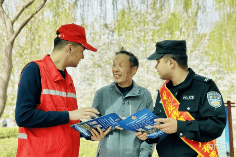 库尔勒反诈宣防队正式“出道”
