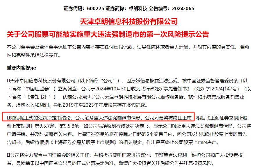连续5年造假！这只A股<strong></p>
<p>五货币对冲</strong>，面临强制退市！