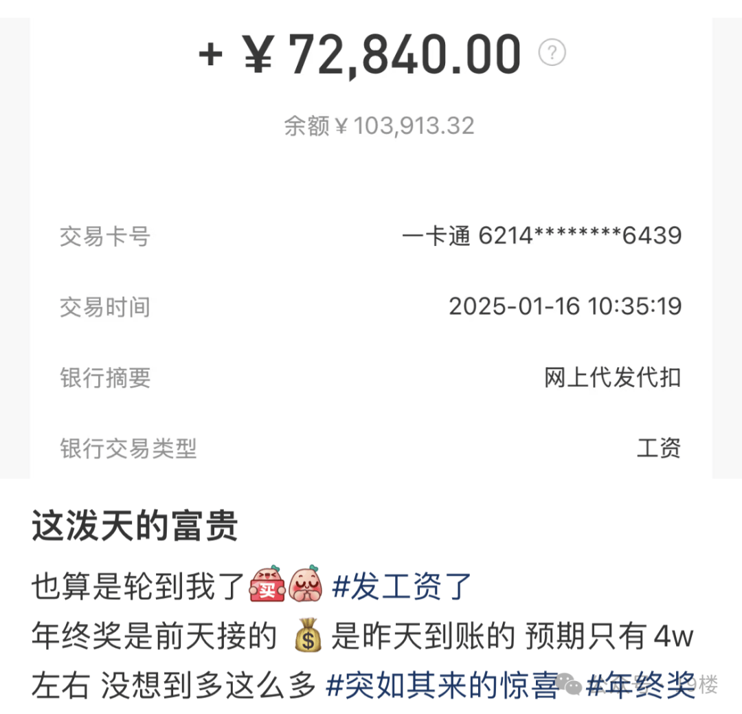 年终奖曝光！有人发了22万元<strong></p>
<p>网络货币交易</strong>，有人气笑了……你发了多少？