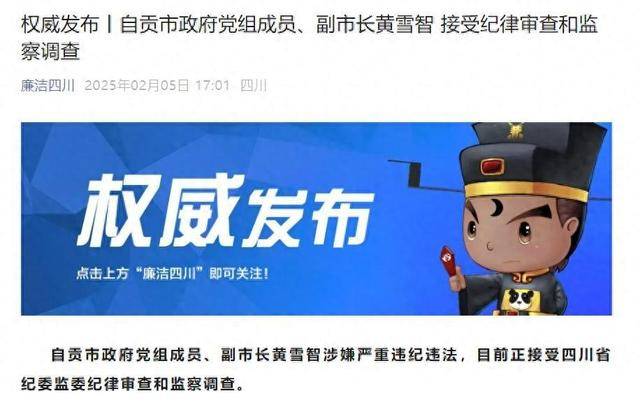 涉嫌严重违纪违法<strong></p>
<p>多货币套利ea</strong>，四川省自贡市政府党组成员、副市长黄雪智接受审查调查