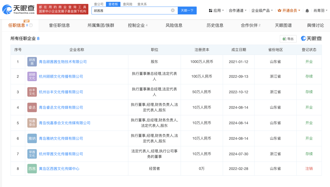 知名网红自曝“日收入超30万”引热议<strong></p>
<p>双货币对冲</strong>，名下关联8家企业