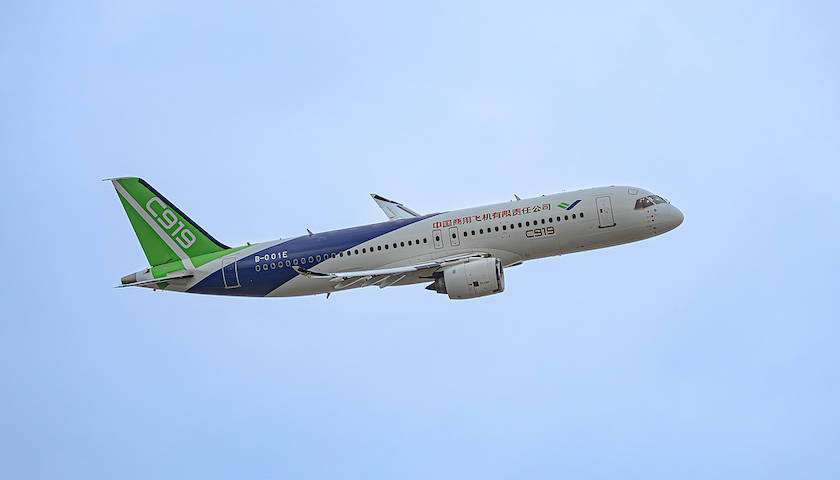 C919年产能将达50架<strong></p>
<p>主流软件</strong>，中国商飞“拽飞”一条高端制造产业链 | 上海加速跑