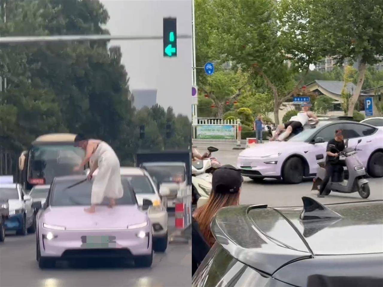 女子持械当街打砸多辆轿车<strong></p>
<p>以太坊行情</strong>，被顶在挡风玻璃上前行，当地：女子当场被控制，警方介入调查