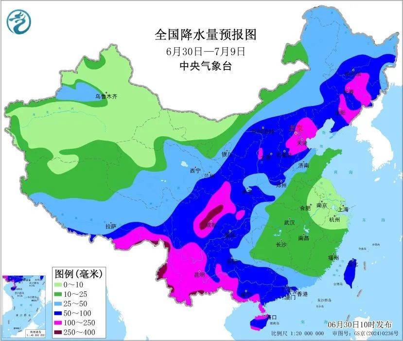 今年来最大范围“桑拿天”即将上线<strong></p>
<p>USDa</strong>！未来十天这些主要降雨区有你家吗？
