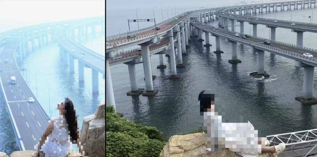 大连一跨海大桥观景台有游客翻栏杆踩空心造景石拍照<strong></p>
<p>比特现金交易</strong>，当地回应