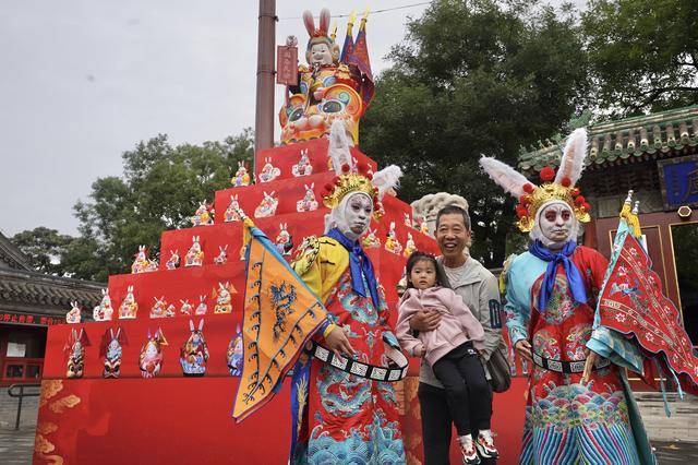 北京民俗博物馆举办中秋游园会