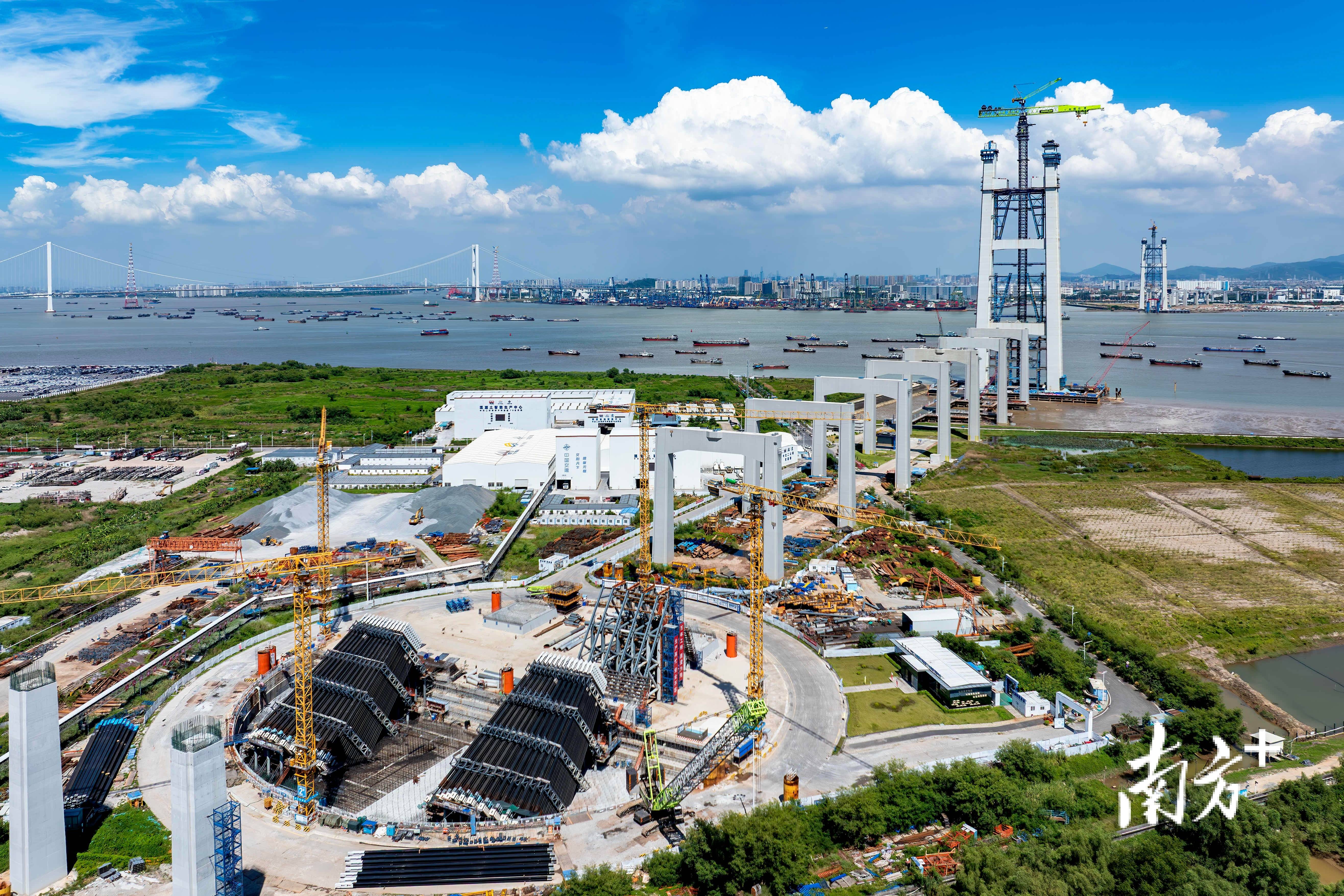 世界级挑战<strong></p>
<p>BNB交易所</strong>!探访狮子洋通道工程设计背后的奥秘