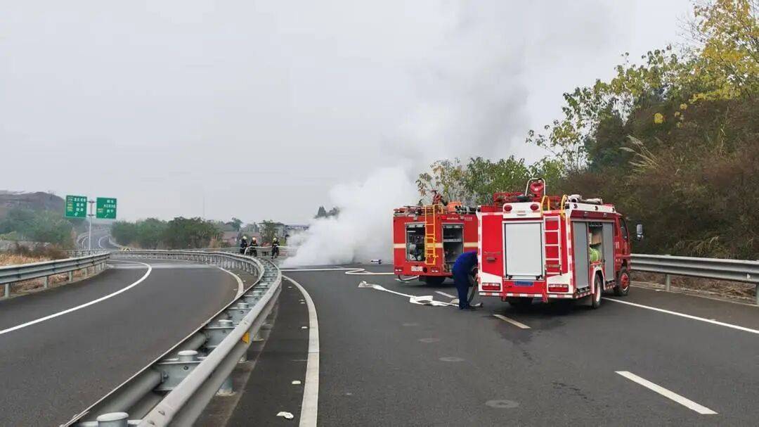 四川高速上一汽车突发自燃！车内两人闻到异味后果断弃车<strong></p>
<p>欧罗巴币</strong>，成功逃生